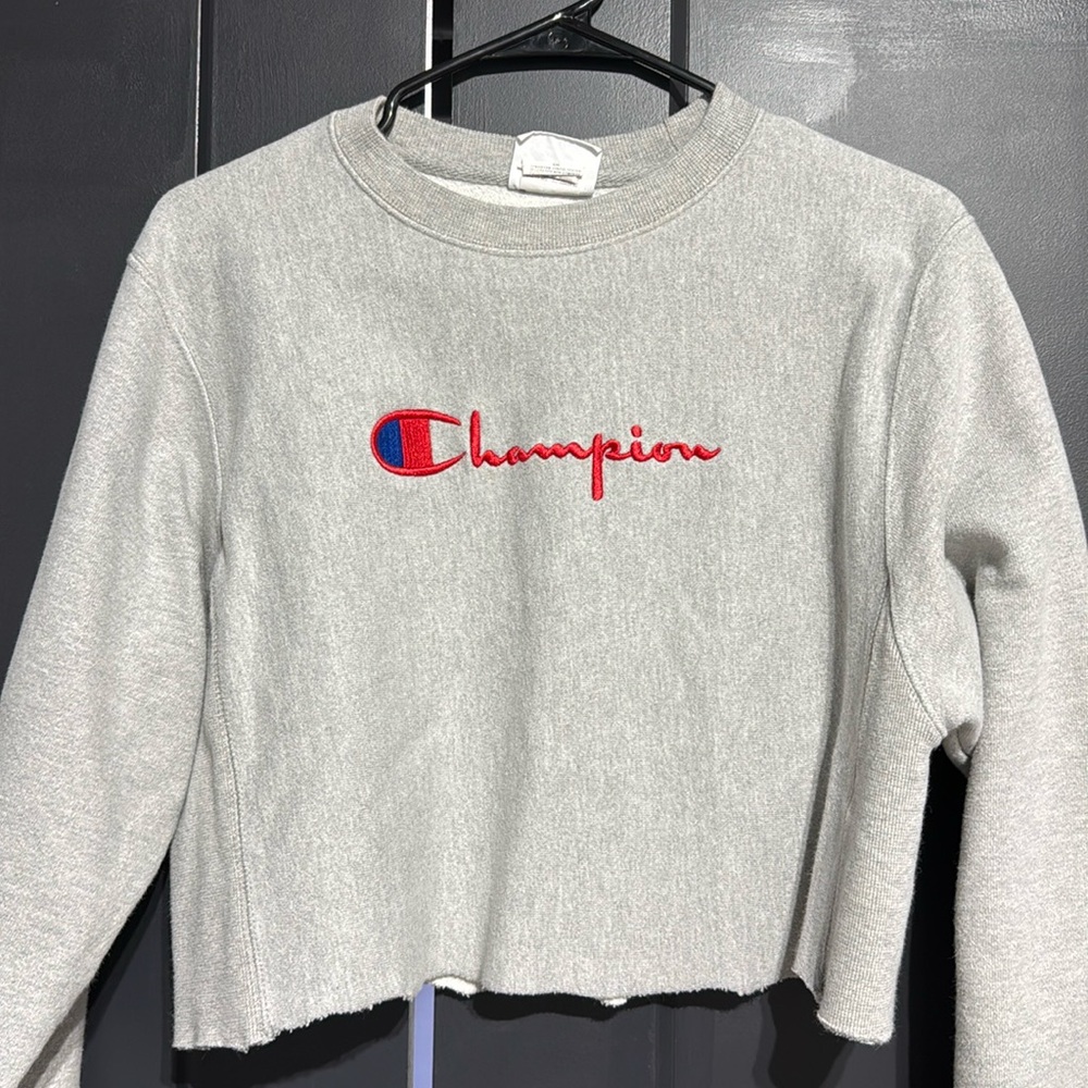 Champion cropped crewneck